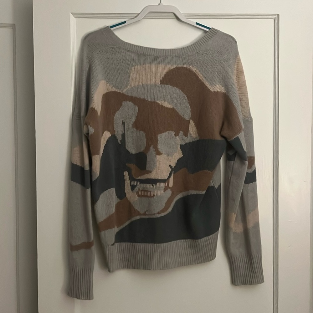 Skull cashmere sweater